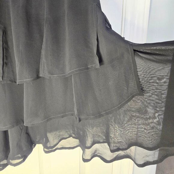 Moschino Black Tiered Skirt – Rare! - Picture 5 of 11